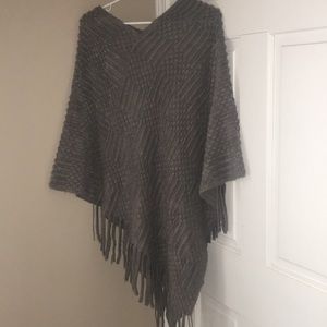 EUC INC poncho - L/XL gray
